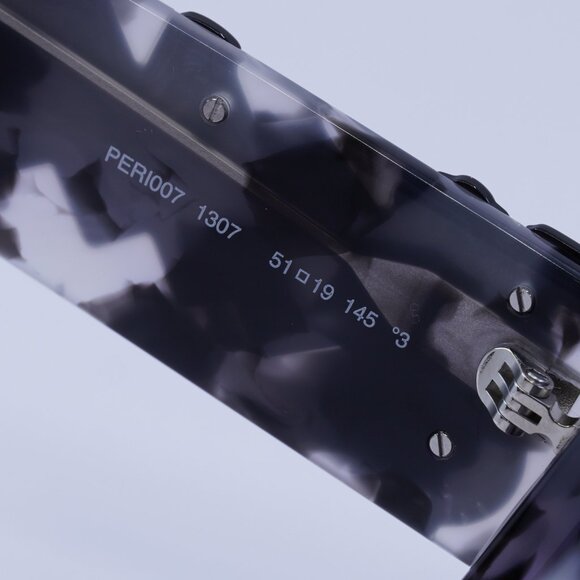 Palm Angels PERI007 ANGEL 1307 Sunglasses Havana Rectangle Frame, Grey Lenses - Picture 9 of 11